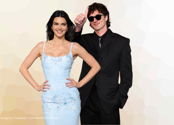 Kendall Jenner attends the 2026 Vanity Fair Oscar Party in Los Angeles