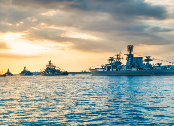 USA Iran blockade — US Navy vessel patrolling the Strait of Hormuz