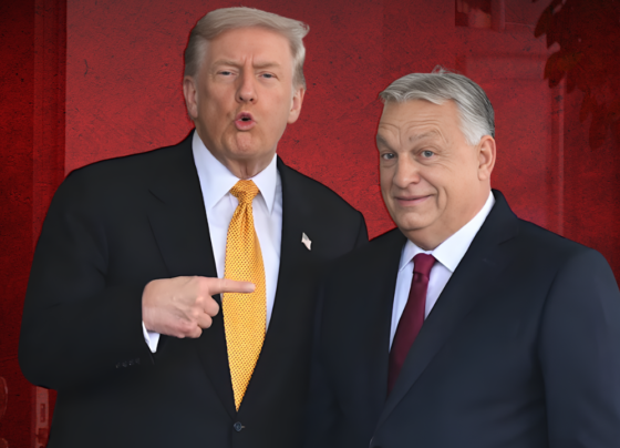 Donald Trump meets Hungarian Prime Minister Orbán at the White House