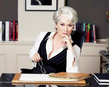 Meryl Streep as Miranda Priestly in The Devil Wears Prada