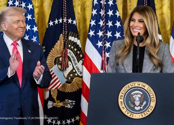 Melania Trump delivers rare public statement at White House