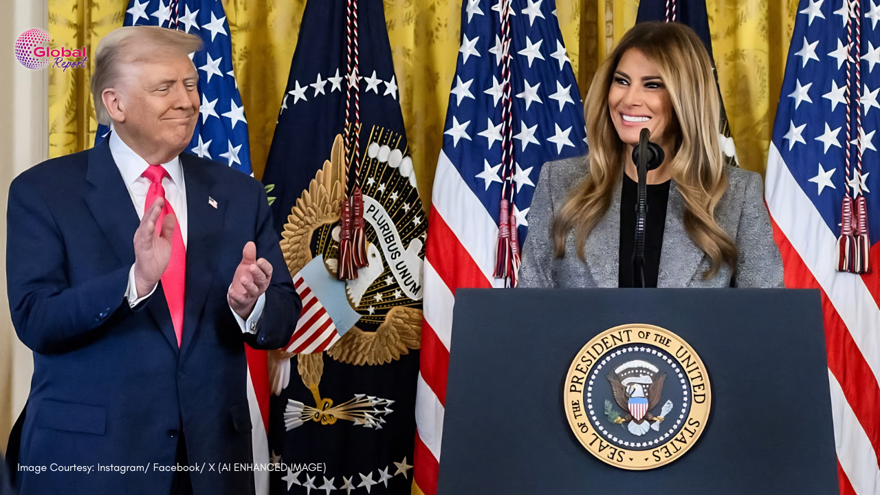 Melania Trump Denies 5 Epstein Claims in White House Address