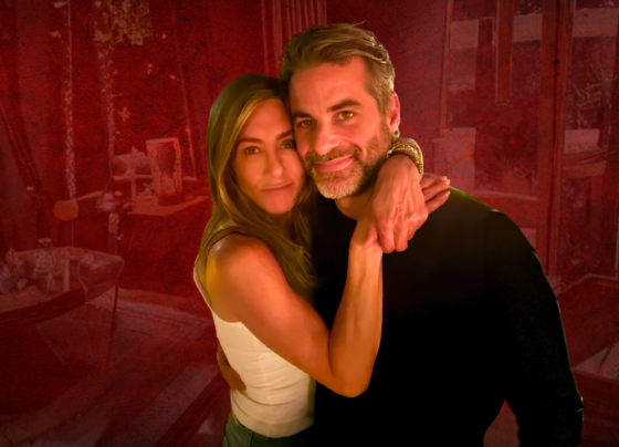 Jennifer Aniston Easter selfie with Jim Curtis on Instagram