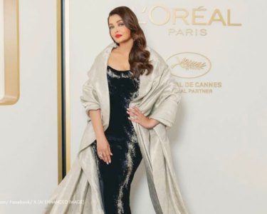 Aishwarya Rai at Cannes 2025 in Banarasi saree for L'Oreal Paris